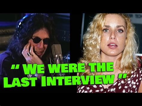 HOWARD STERN Reacts to DANA PLATOS Death After Her ...